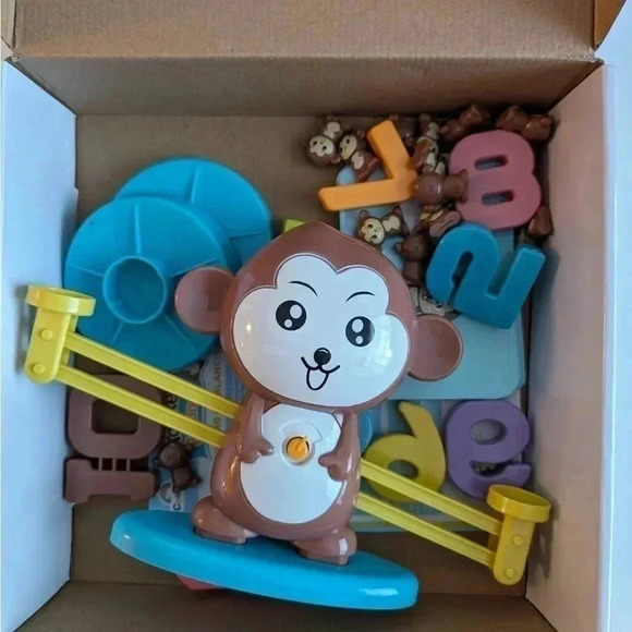 Cool Toys Monkey Balance Math Fun Children Kids Learning Educational Game - Picture 3 of 4